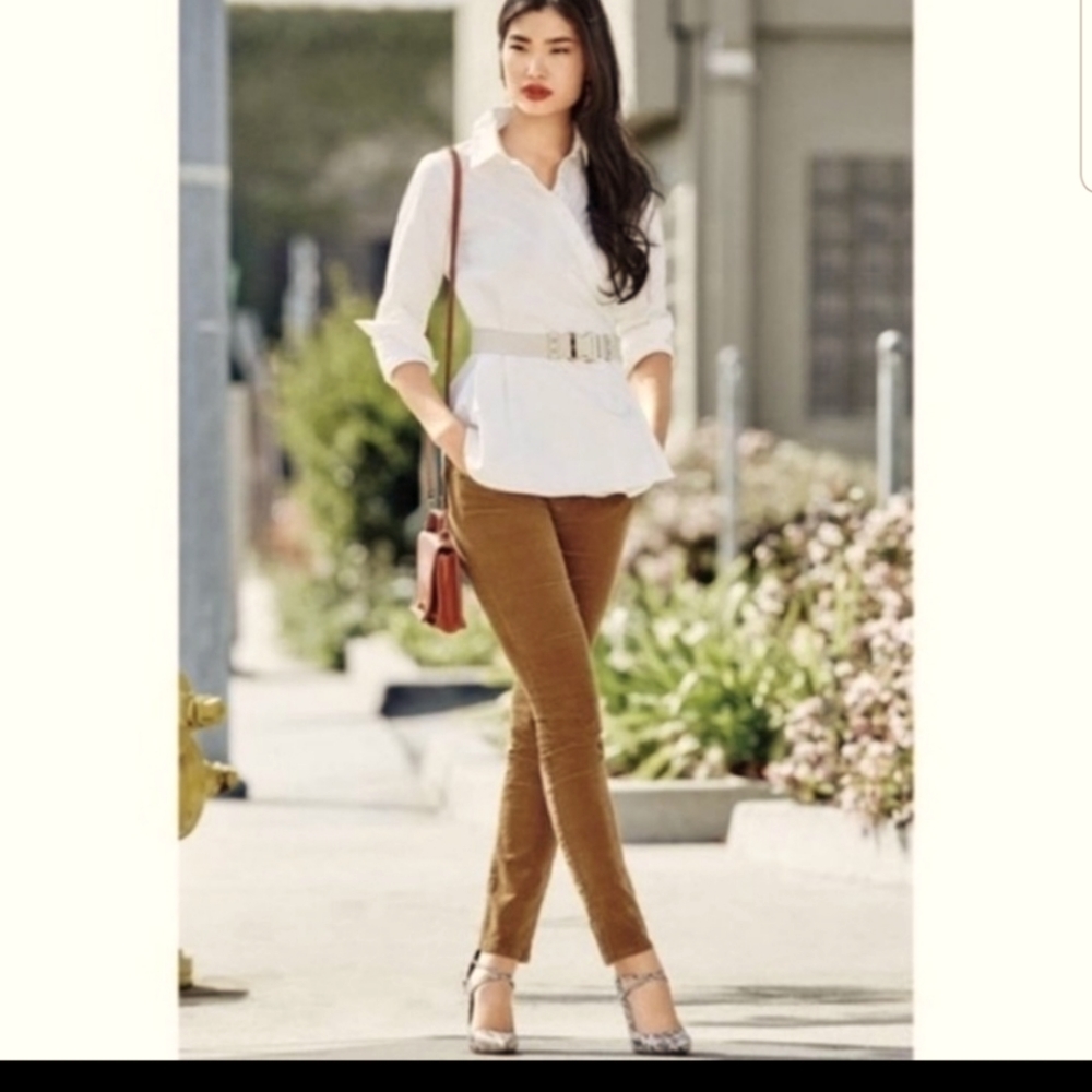 CAbi courdory skinny pants